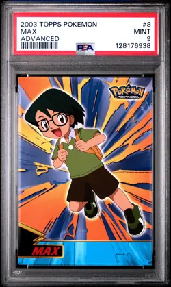 2003 TOPPS POKEMON ADVANCED #8 MAX PSA 9 - Image 1