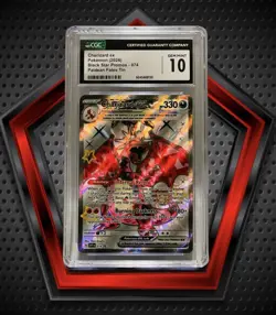 Charizard ex *CGC 10* 2024 Pokemon Black Star Promo Paldean Fates Tin 074 - Image 1