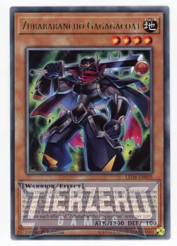 Yugioh Zubababancho Gagagacoat LED6-EN035 Rare 1st Edition NM/LP - Image 1
