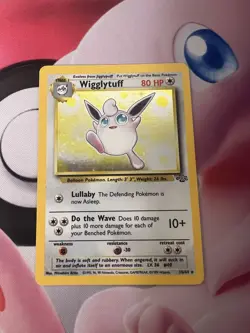 Pokemon TCG Wigglytuff Jungle 16/64 Holo Unlimited LP WOTC Vintage 🌟 - Image 1