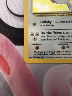 Pokemon TCG Wigglytuff Jungle 16/64 Holo Unlimited LP WOTC Vintage 🌟 - Image 3