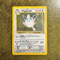 Pokemon TCG Wigglytuff Holo 16/64 Jungle Card LP Condition - Image 1