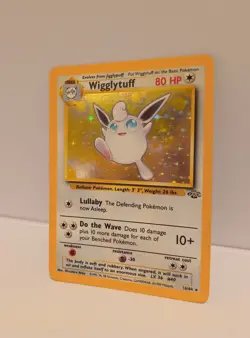 Wigglytuff - 16/64 Jungle Holo Rare - LP - Pokemon TCG WOTC Vintage 1999 - Image 1