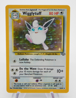 Wigglytuff Holo 16/64 - 1999 WOTC Jungle Set Pokemon TCG - LP-MP - Image 1