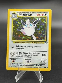 Wigglytuff - 16/64 - Jungle Unlimited 1999 - WOTC - Holo Rare - LP - Pokemon TCG - Image 1