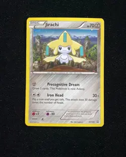 2017 Pokemon TCG English XY195 Jirachi Black Star Promo Holo M10 - Image 1