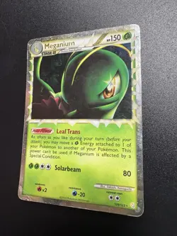Pokemon TCG Meganium Prime Heartgold Soulsilver Holo Card 109/123 Rare - Image 2