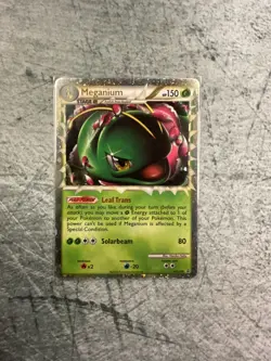 Pokemon TCG Meganium Prime Heartgold Soulsilver 109/123 Holo Holo Rare Prime LP - Image 1