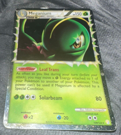 Pokemon TCG Meganium Prime Heartgold & Soulsilver 109/123 Holo VERY RARE - Image 1