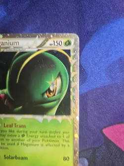 Pokemon TCG Meganium Prime HeartGold SoulSilver Holo Card 109/123 - Image 3