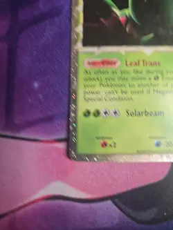 Pokemon TCG Meganium Prime HeartGold SoulSilver Holo Card 109/123 - Image 5