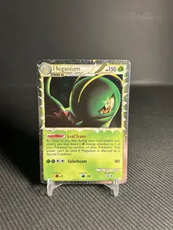 Pokemon TCG Meganium (Prime) 109/123 Heartgold & Soulsilver Holo MP - Image 1