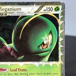 Meganium Prime 109/123 Holo Rare HGSS HeartGold SoulSilver Pokemon TCG 2010 - Image 2