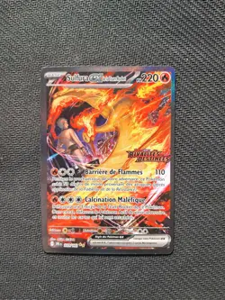 Carte Pokemon Sulfura ex de la Team Rocket 229/182 - Rivalites Destinees - EV10 - Image 1