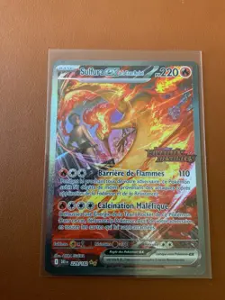 Carte Pokemon Sulfura EX Alt de La Team Rocket 229/182 Rivalites Destinees Ev10 - Image 1