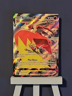 Pokemon TCG Blaziken VMAX | TG15/TG30 Swsh12 - Silver Tempest Trainer Gallery NM - Image 1