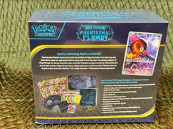 **SEALED** PC ETB** PHANTASMAL FLAMES Pokemon Center ETB ~ Pokemon TCG New - Image 3