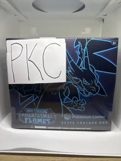 Pokemon TCG: Phantasmal Flames Pokemon Center PC ETB Elite Trainer Box - Image 1
