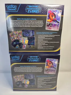 Pokemon TCG Phantasmal Flames Pokemon Center ETBs Lot Of 2 Sealed PC ETB - Image 3
