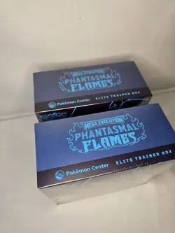 Pokemon TCG Phantasmal Flames Pokemon Center ETBs Lot Of 2 Sealed PC ETB - Image 5