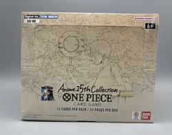 One Piece EB-02 Extra Booster Anime 25th Collection Booster Box Factory Sealed - Image 3