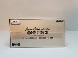 One Piece EB-02 Anime 25th Collection Extra Booster (ENGLISH) - FACTORY SEALED - Image 4
