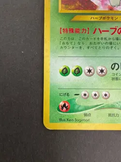 [P18]Japanese Pokemon Card Meganium No 154 Neo Genesis (Rare Holo) - Image 4