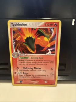 TYPHLOSION 034 RARE HOLO 2006 BLACK STAR PROMO POKEMON CARD - Image 1