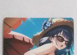 Raiden Shogun Genshin Impact Anime Doujin Waifu Double Sided Card AGC CCG - Image 2