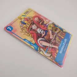 Monkey.D.Luffy (2nd Anniversary Stamped Promo) P-043 One Piece Card Game English - Image 3