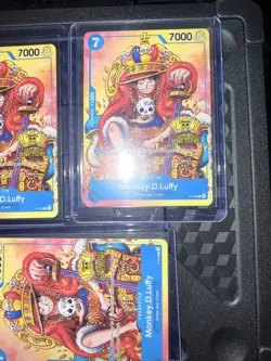 ONE PIECE Card Game TCG, Monkey.D.Luffy P-043 V.3, 2nd Anniversary Promo NM 💎x5 - Image 4