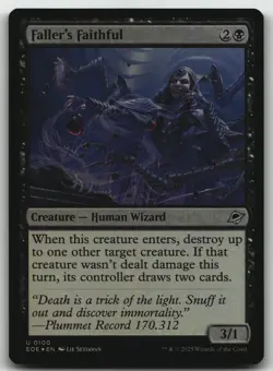 Faller's Faithful foil U Edge of Eternities 100 NM - Image 1