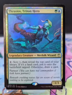 MTG Commander 2016- Thrasios, Triton Hero 46 Foil - Image 1