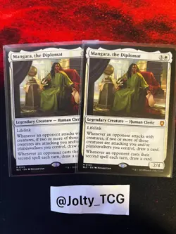 Mangara, the Diplomat Commander: Bloomburrow Regular - Image 1