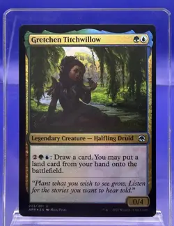MTG Gretchen Titchwillow 223/281 Adventure in the Forgotten Realms Foil Uncommon - Image 1