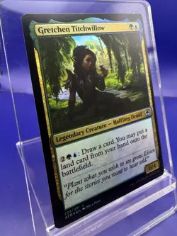 MTG Gretchen Titchwillow 223/281 Adventure in the Forgotten Realms Foil Uncommon - Image 2