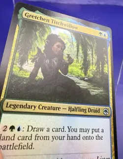 MTG Gretchen Titchwillow 223/281 Adventure in the Forgotten Realms Foil Uncommon - Image 4