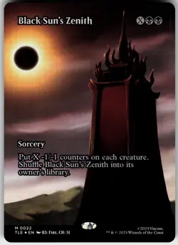 BLACK SUN'S ZENITH (BORDERLESS) 22 AVATAR: THE LAST AIRBENDER: FOIL LP - Image 2