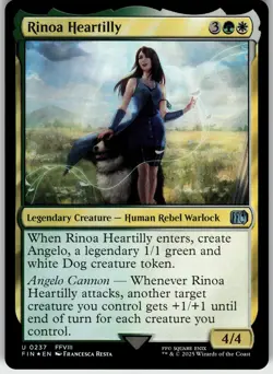 RINOA HEARTILLY 237 FINAL FANTASY UNCOMMON 2025 FOIL LP - Image 2