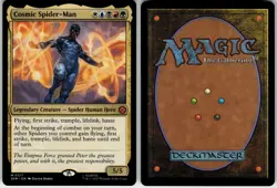 COSMIC SPIDER-MAN 127 MARVEL'S SPIDER-MAN MYTHIC 2025 FOIL LP - Image 1