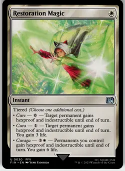 RESTORATION MAGIC 30 FINAL FANTASY UNCOMMON 2025 LP - Image 2