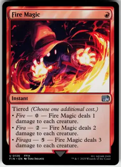 FIRE MAGIC 136 FINAL FANTASY UNCOMMON 2025 LP - Image 2