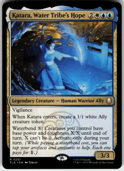 KATARA, WATER TRIBE'S HOPE 231 AVATAR: THE LAST AIRBENDER RARE 2025 LP - Image 2