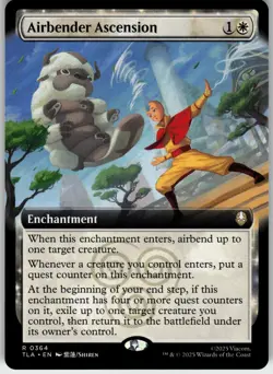 AIRBENDER ASCENSION (EXTENDED ART) 364 AVATAR: THE LAST AIRBENDER RARE 2025 LP - Image 2