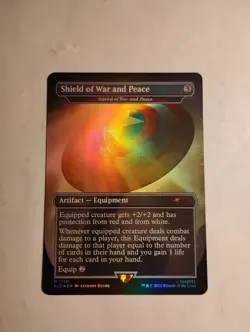 Shield of War and Peace - Sword of War and Peace (Rainbow Foil) SLD - Image 1