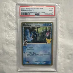 2021 POKEMON SWSH PROMO CELEBRATIONS COLLECTION #136 MIMIKYU-HOLO PSA 9 🔥🔥 - Image 1