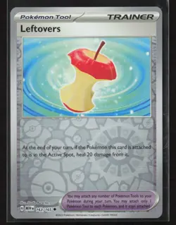 Leftovers #163/165 SV: Scarlet & Violet 151 Reverse Holo Pokemon TCG NM/M - Image 1
