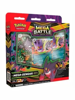 Pokemon TCG: MEGA EVOLUTION Mega Battle Deck (Mega Gengar ex) - NEW - SEALED - Image 1