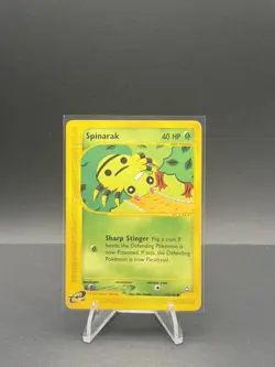 Pokemon TCG- Spinarak 111/147 Common Aquapolis LP - Image 1