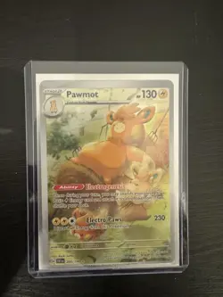 Pokemon Pawmot Holo Illustration Rare Card 209/198 Scarlet Violet M/Nm Condition - Image 1